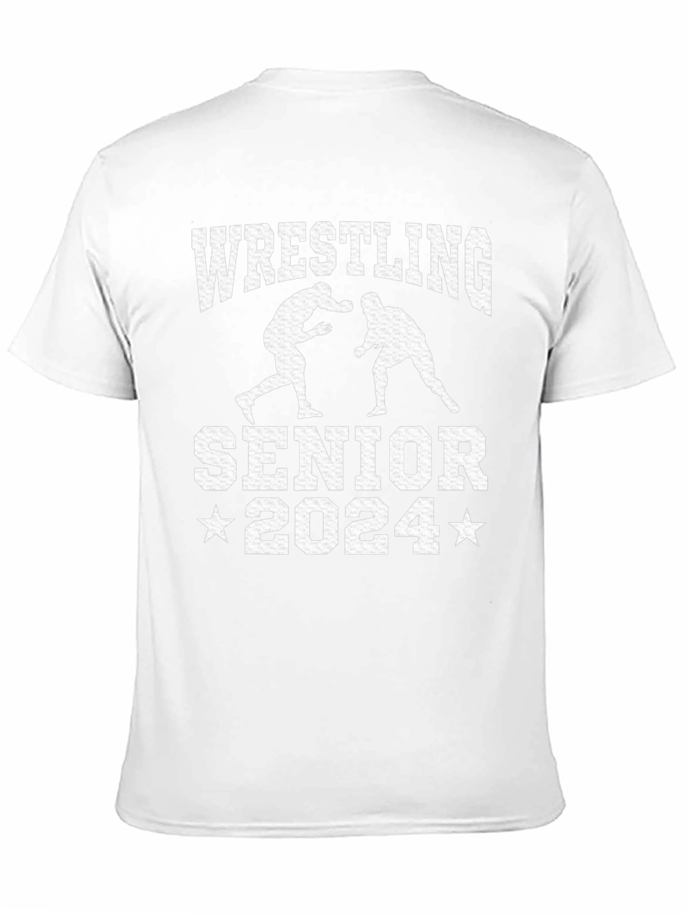 Wrestling Senior 2024 Black T-Shirt
