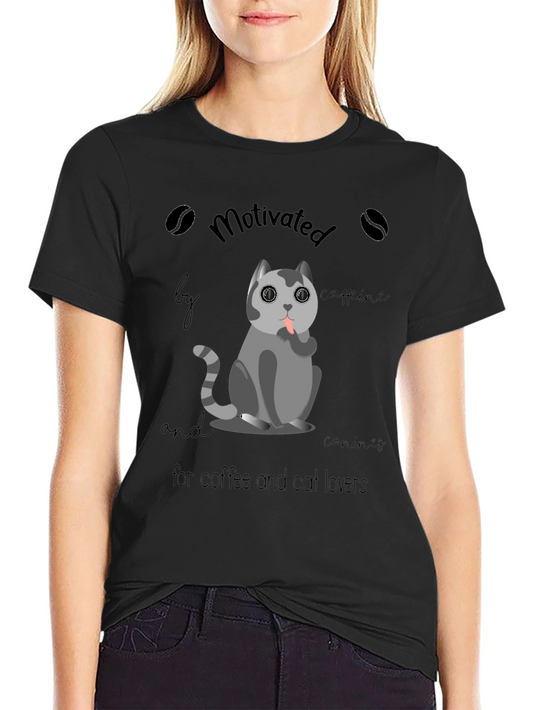 Motivated by Caffeine & Canines T-Shirt