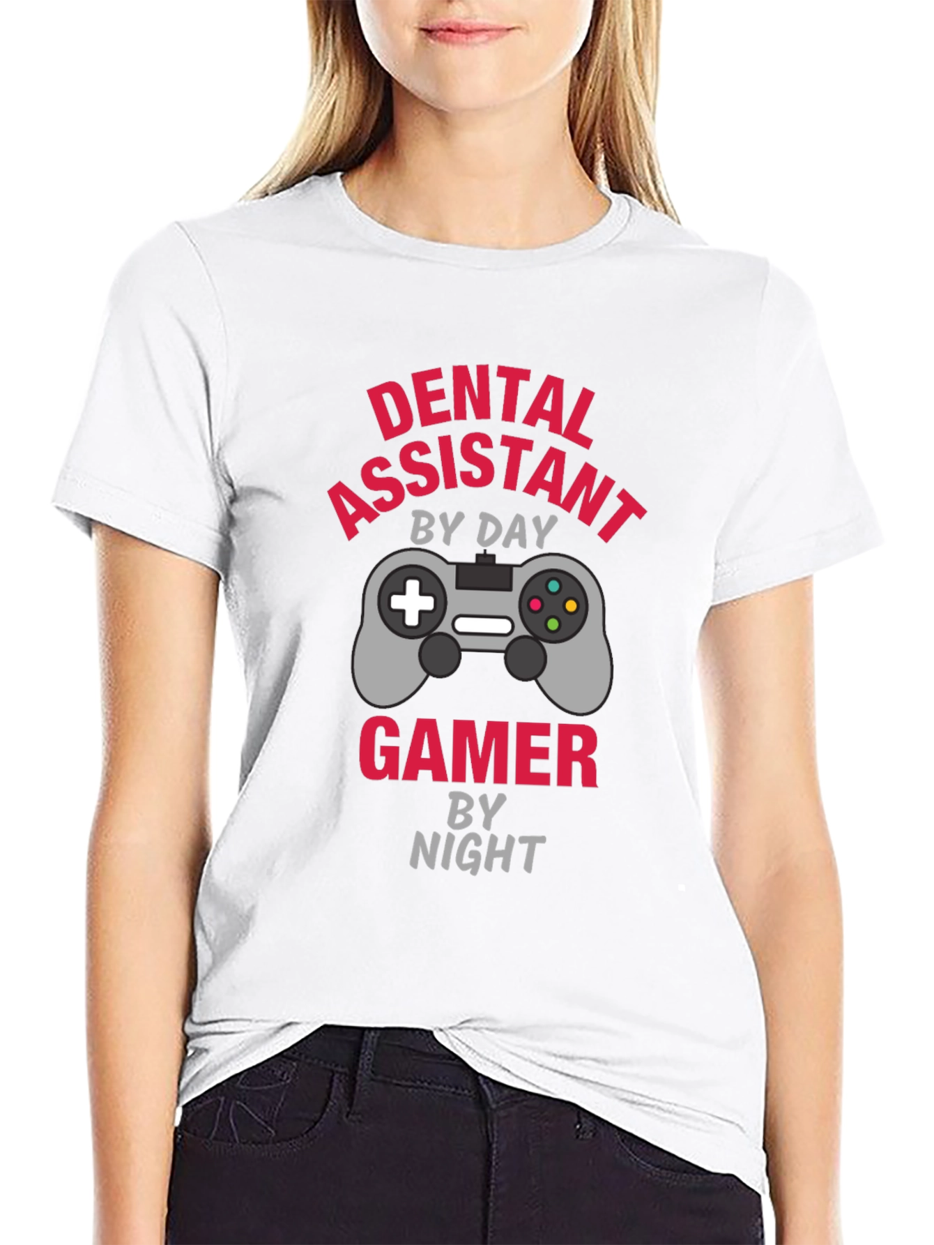 Dental Assistant Gamer T-Shirt