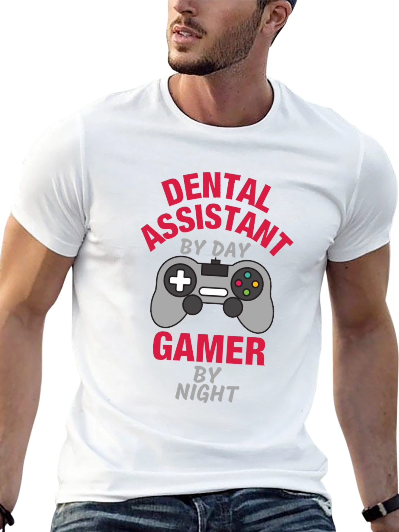 Dental Assistant Gamer T-Shirt