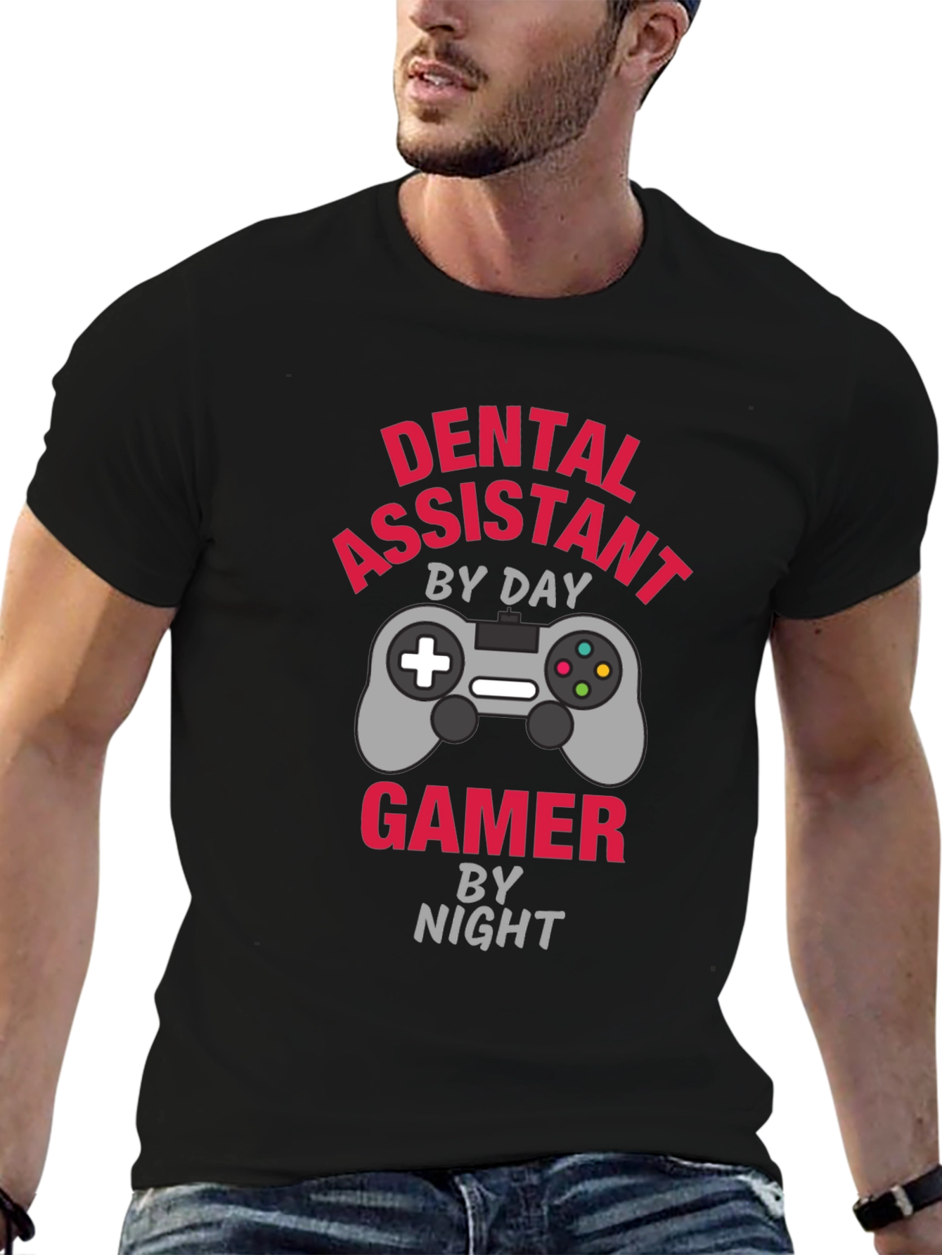 Dental Assistant Gamer T-Shirt