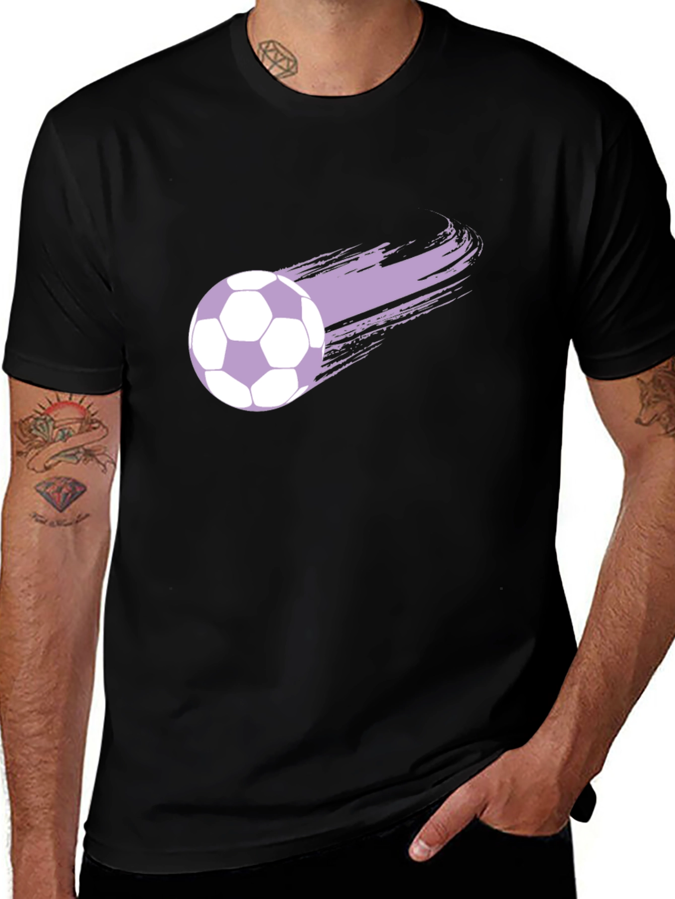 Soccer Ball Graphic T-Shirt - Stylish & Unique