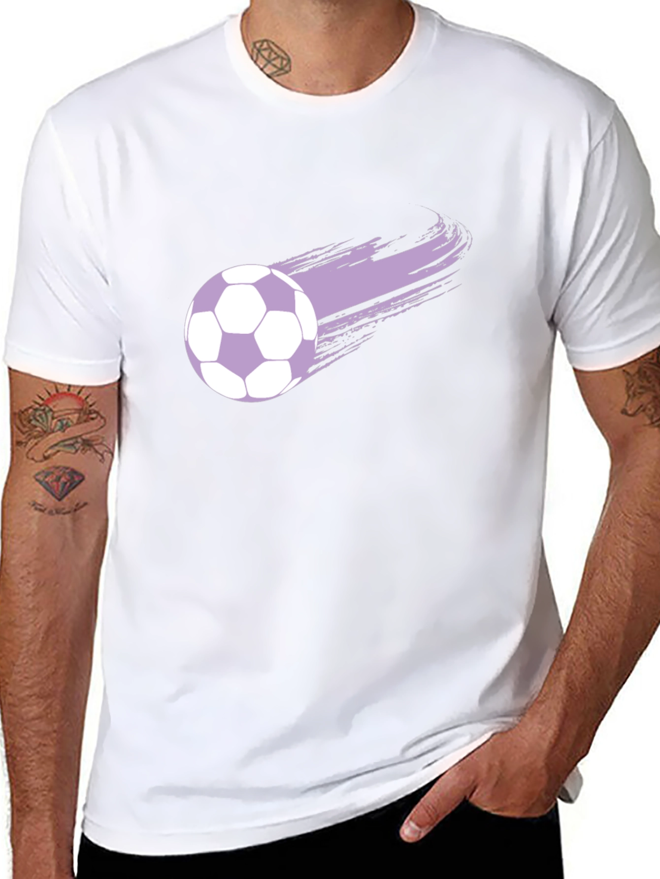 Soccer Ball Graphic T-Shirt - Stylish & Unique