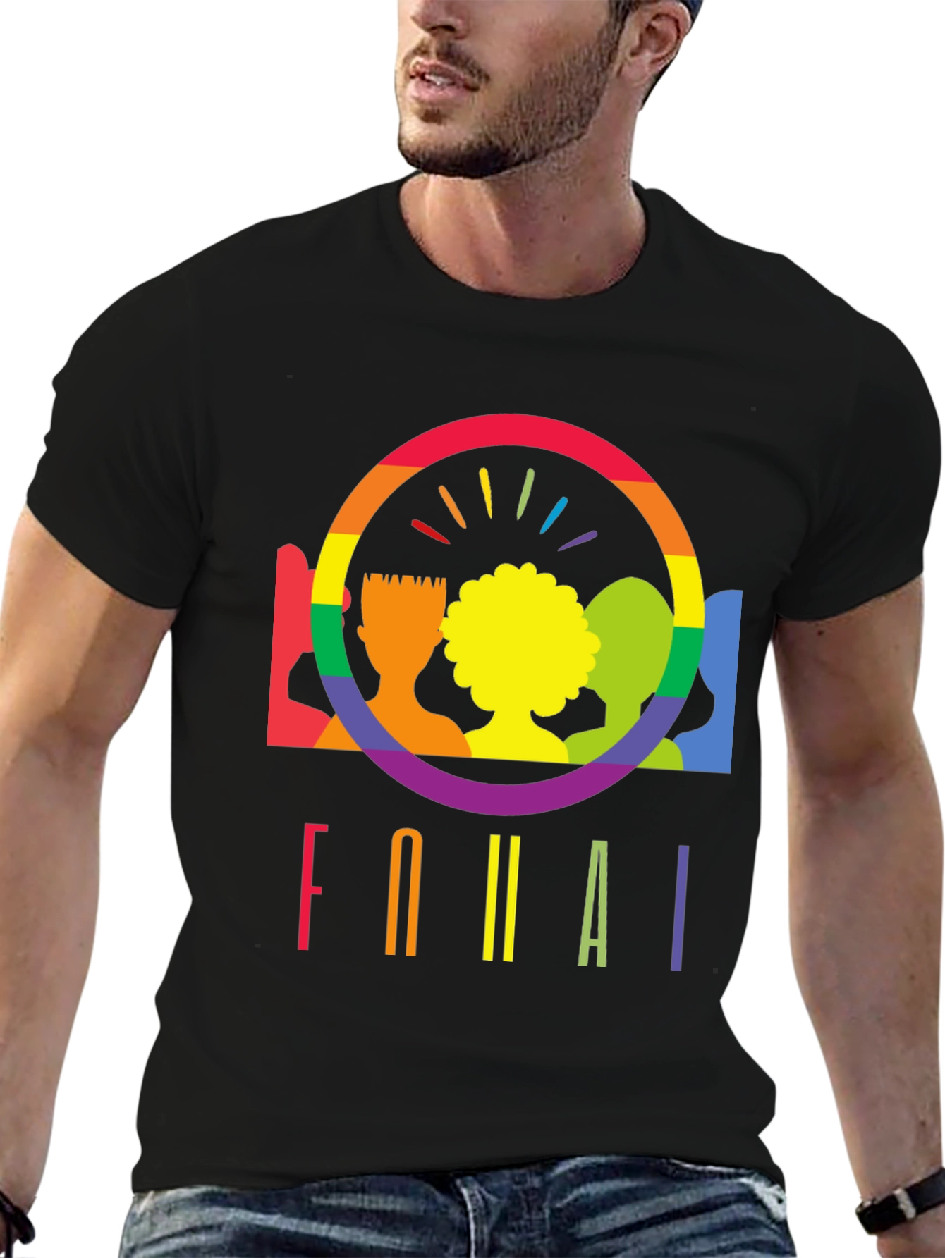 Equality Rainbow Graphic Tee