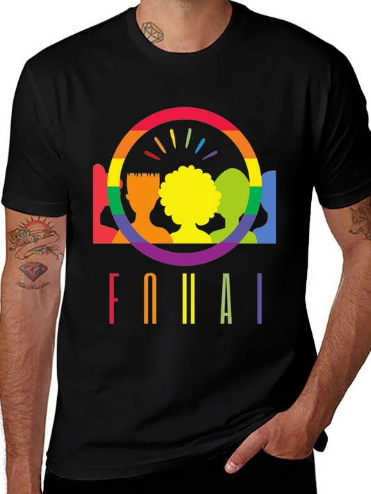 Equality Rainbow Graphic Tee