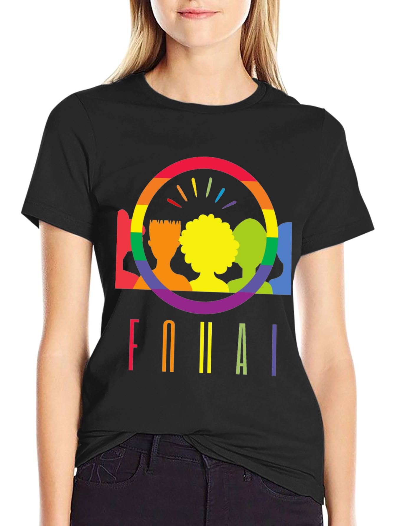 Equality Rainbow Graphic Tee