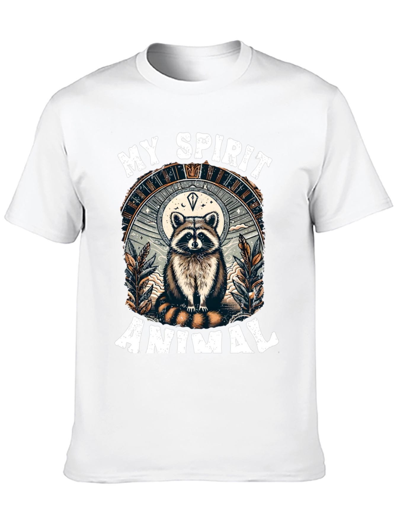 My Spirit Animal Raccoon Graphic Tee