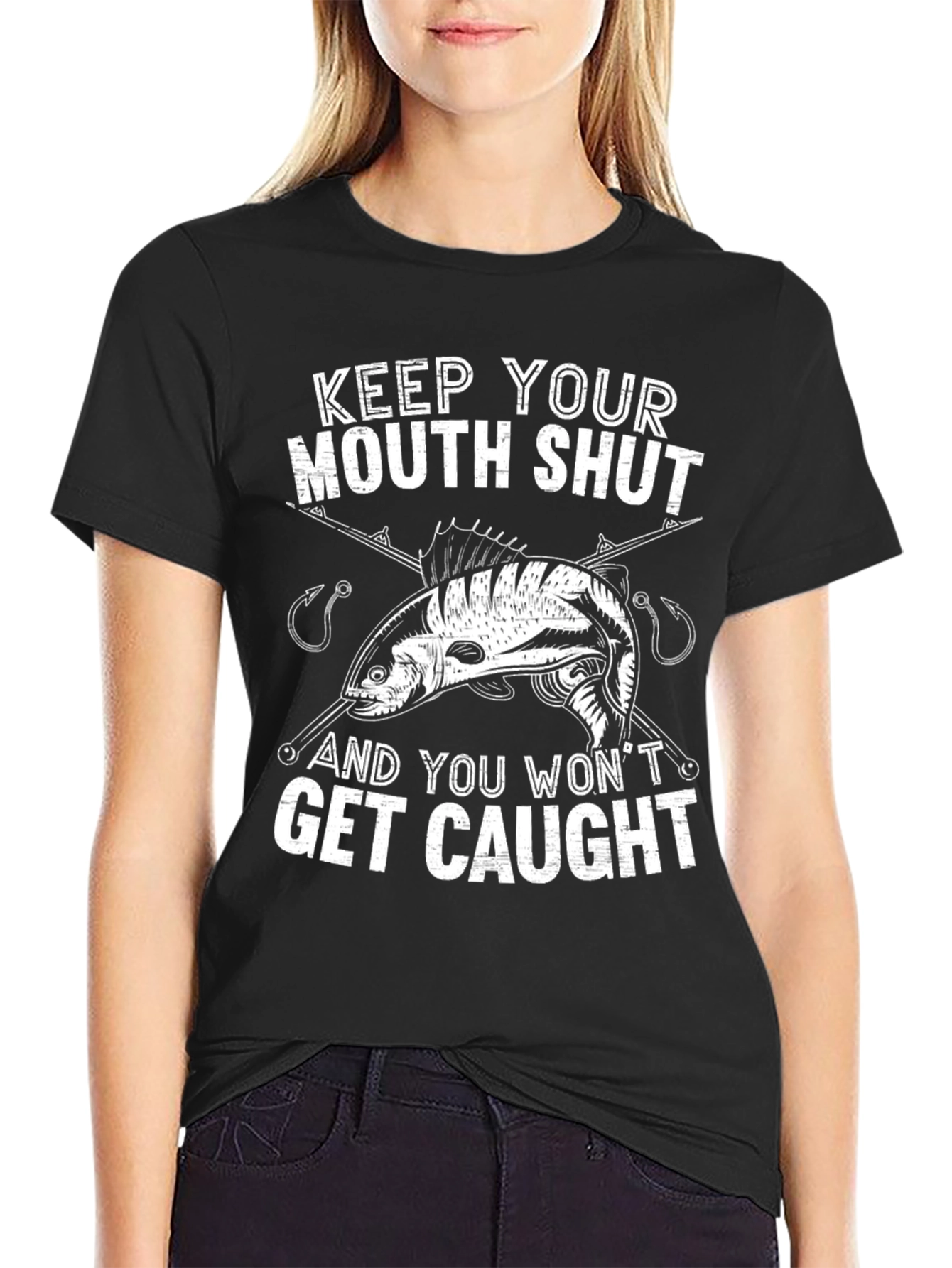Keep Your Mouth Shut Fishing T-Shirt
