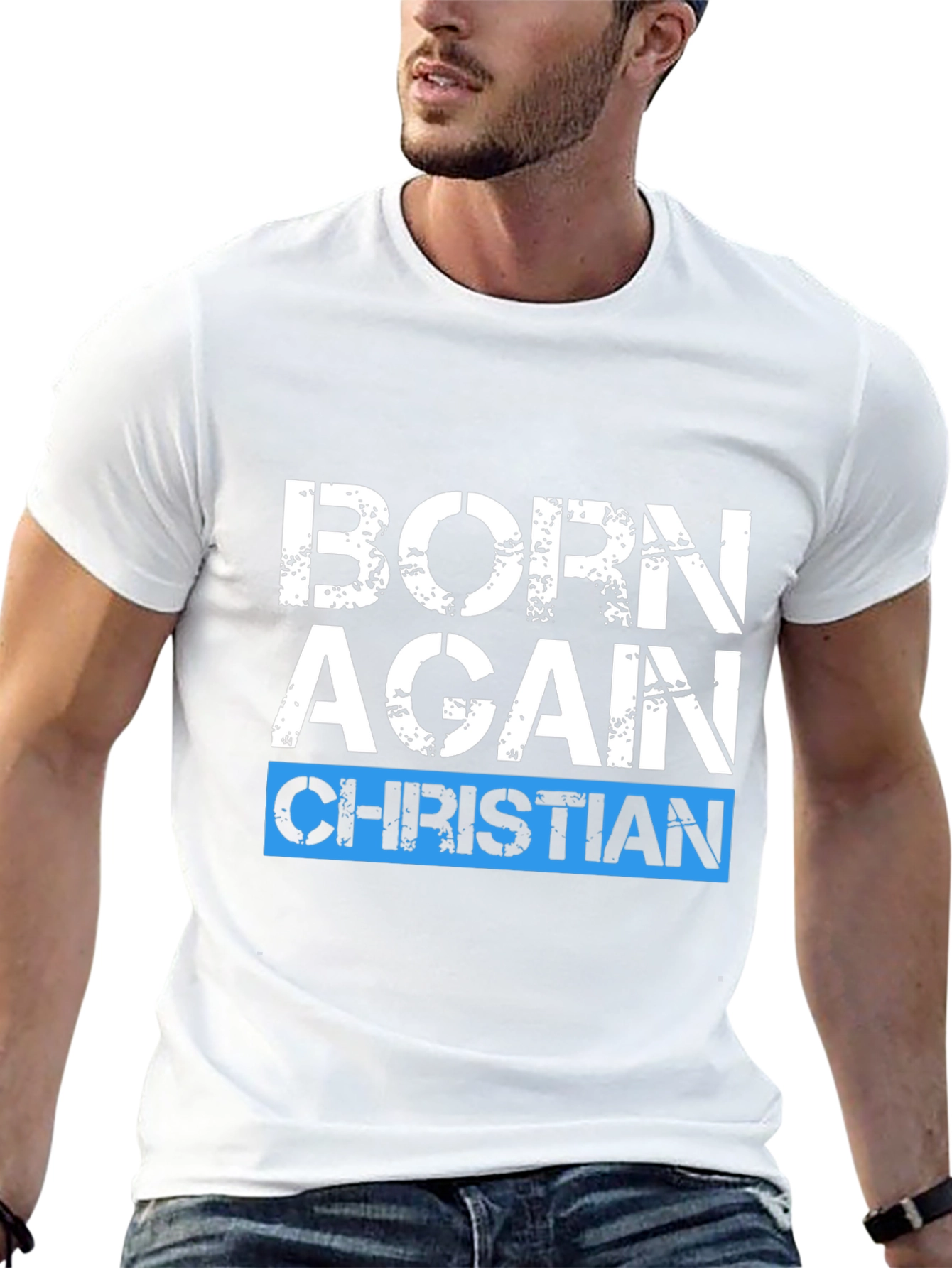 Born Again Christian Graphic Tee