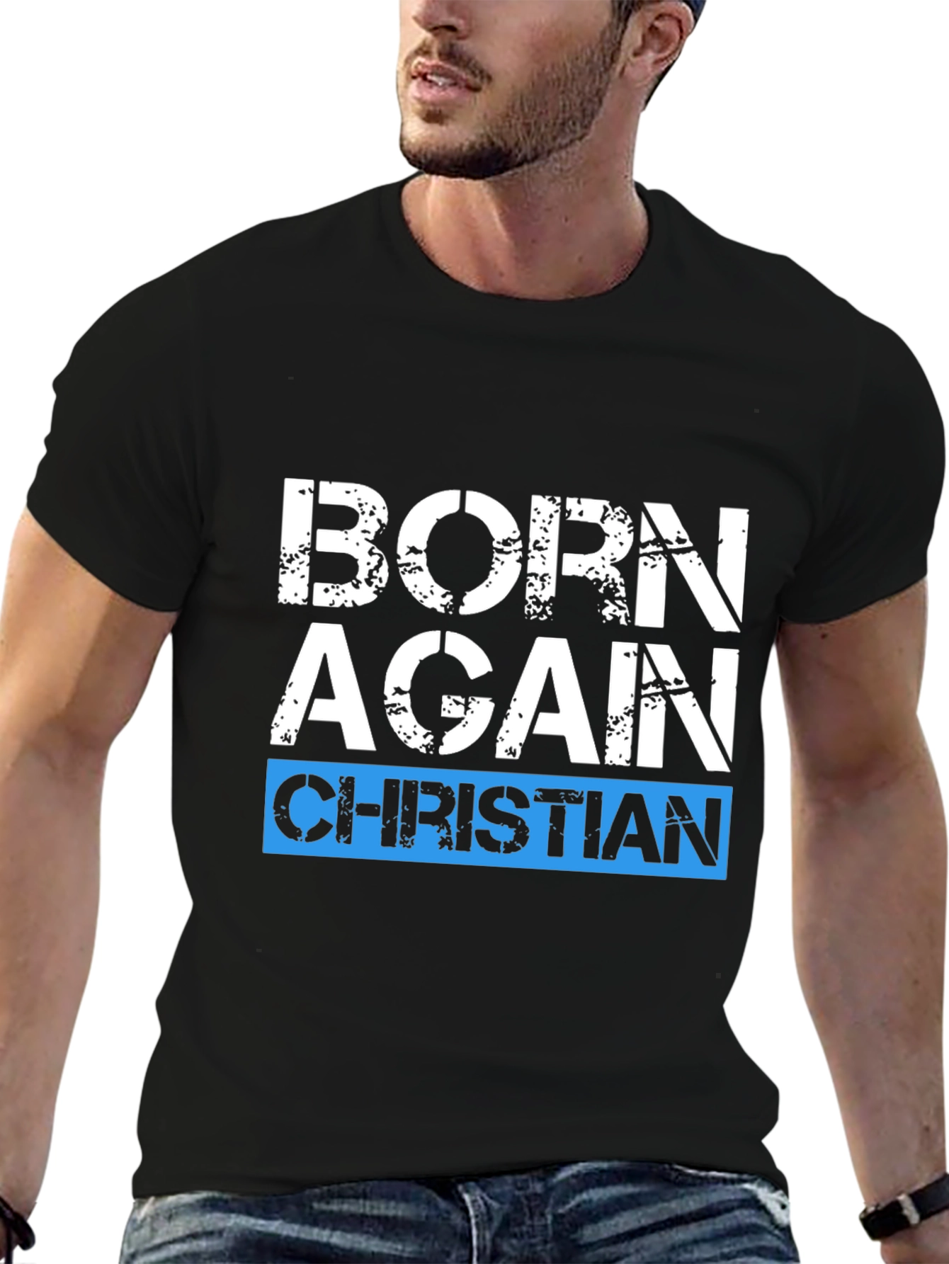 Born Again Christian Graphic Tee