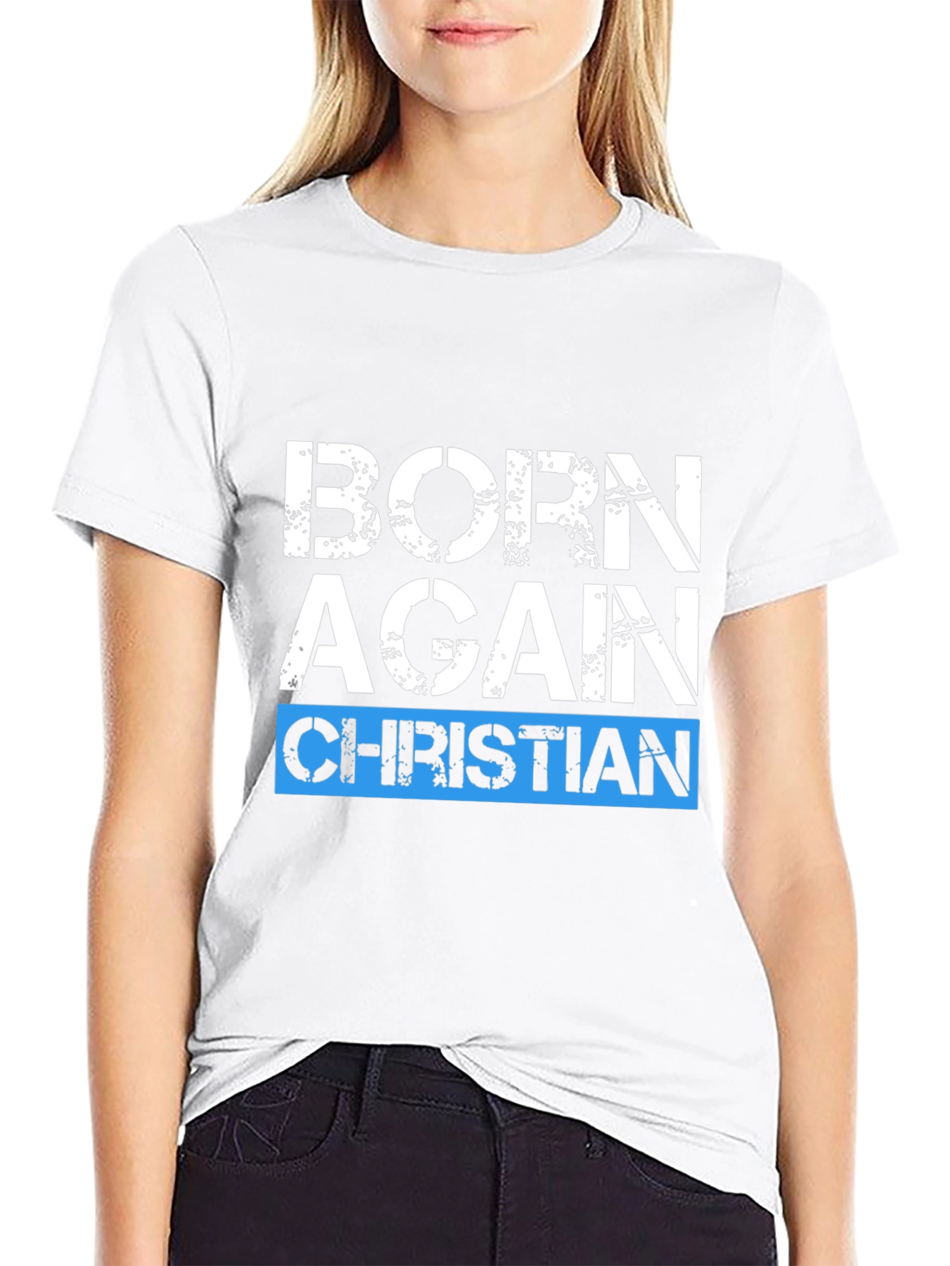 Born Again Christian Graphic Tee