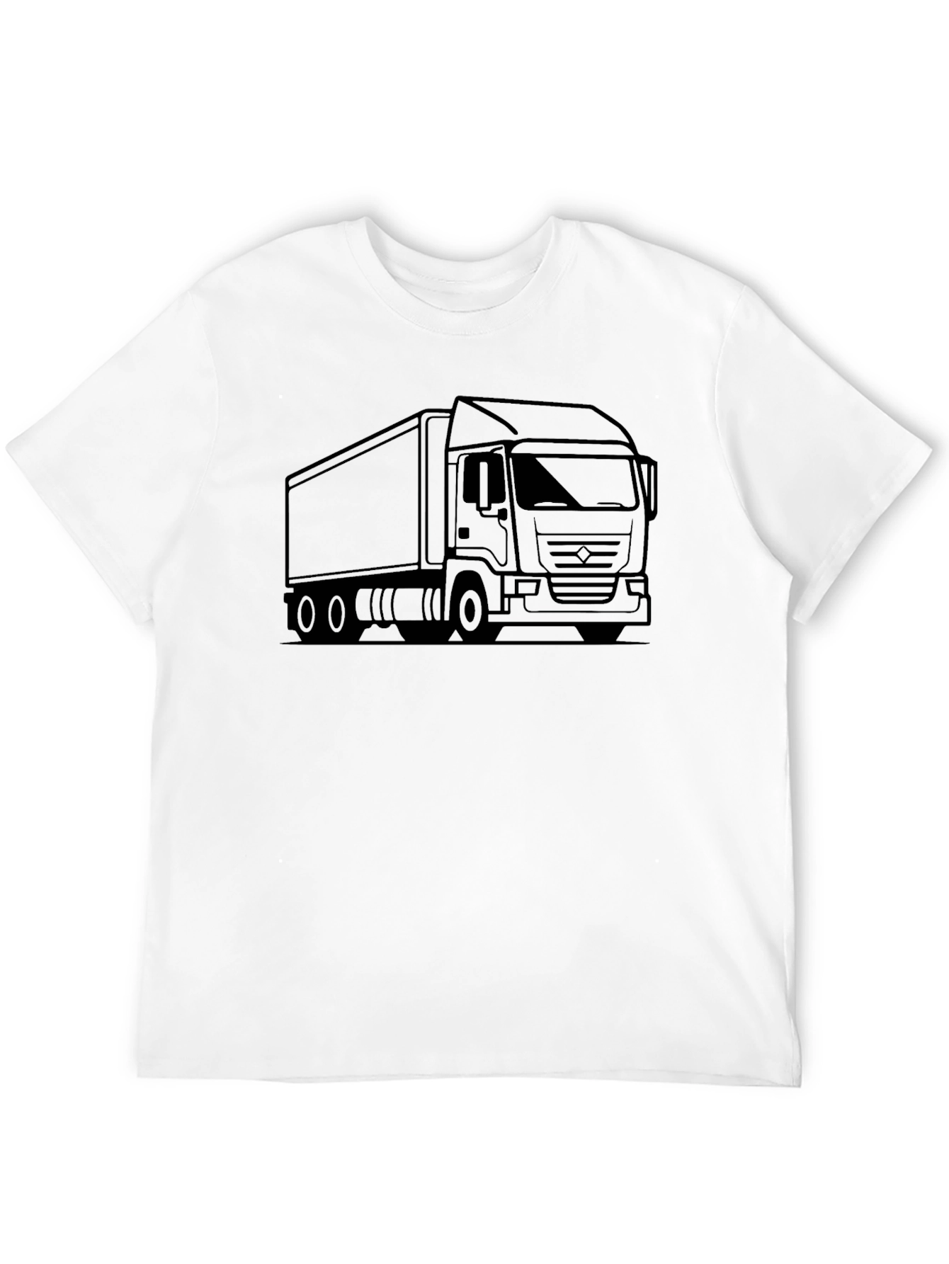Truck Graphic T-Shirt - Black