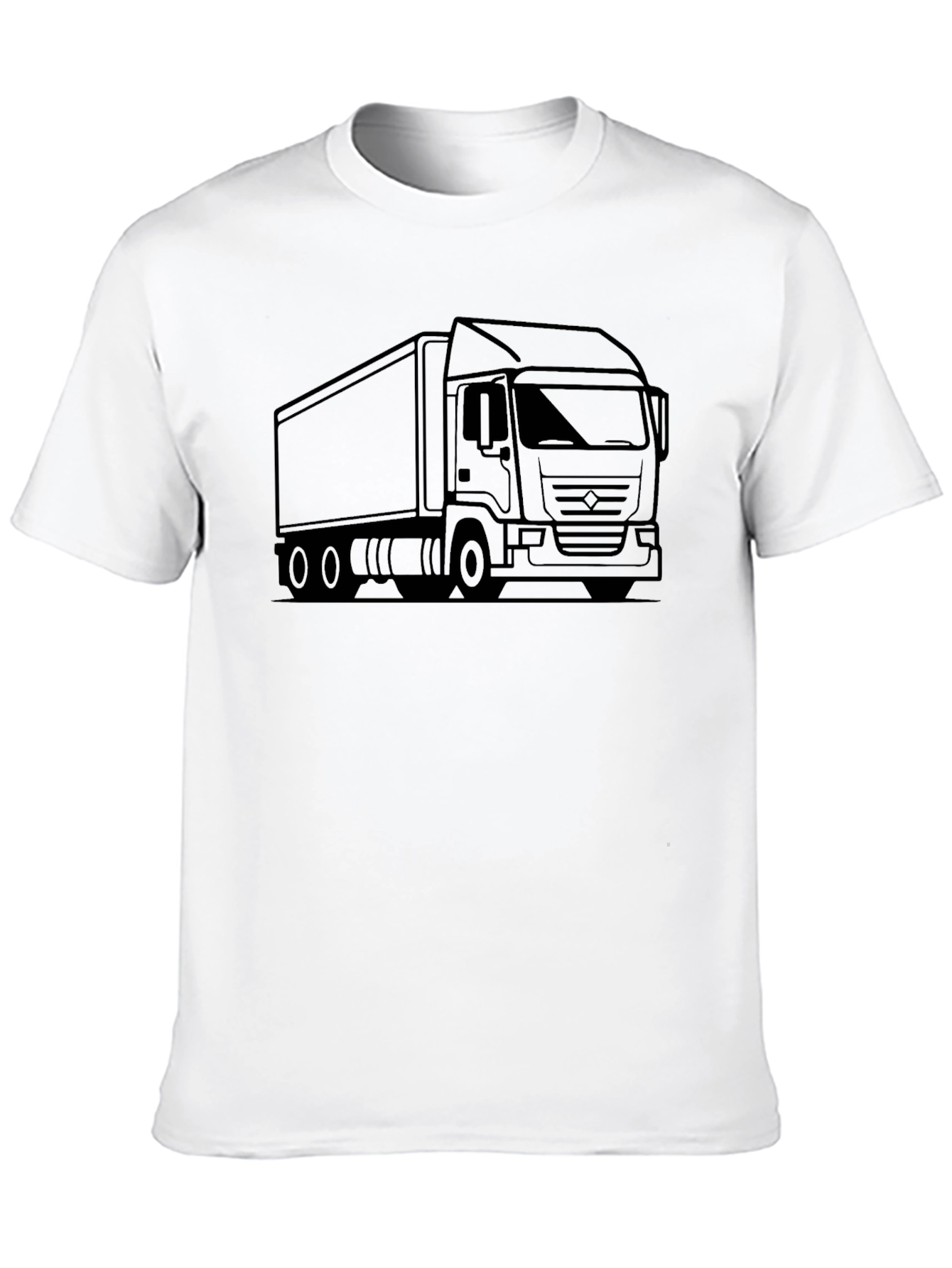 Truck Graphic T-Shirt - Black