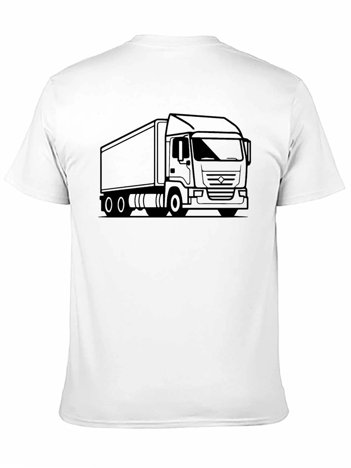 Truck Graphic T-Shirt - Black