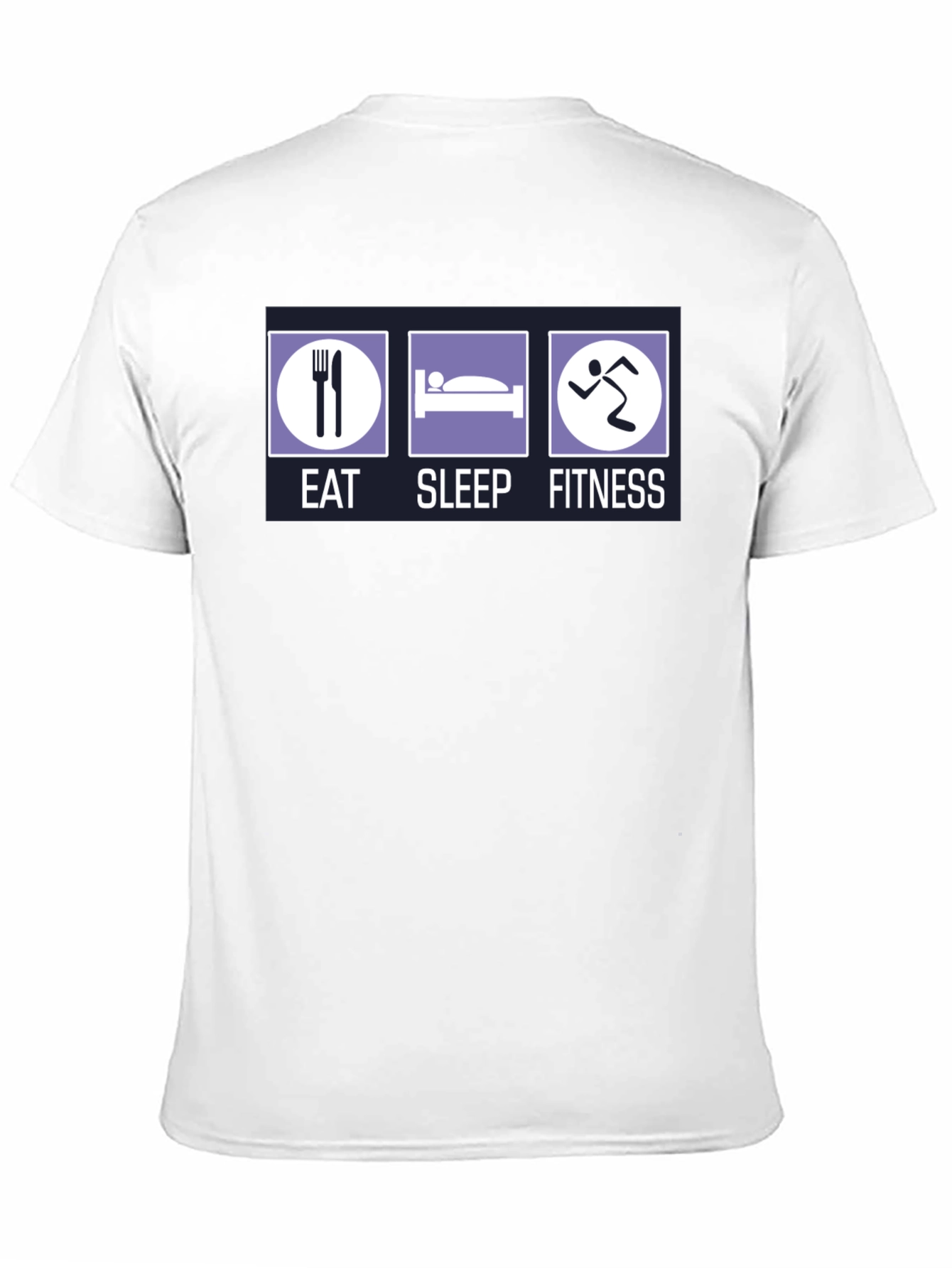 Eat Sleep Fitness Graphic T-Shirt