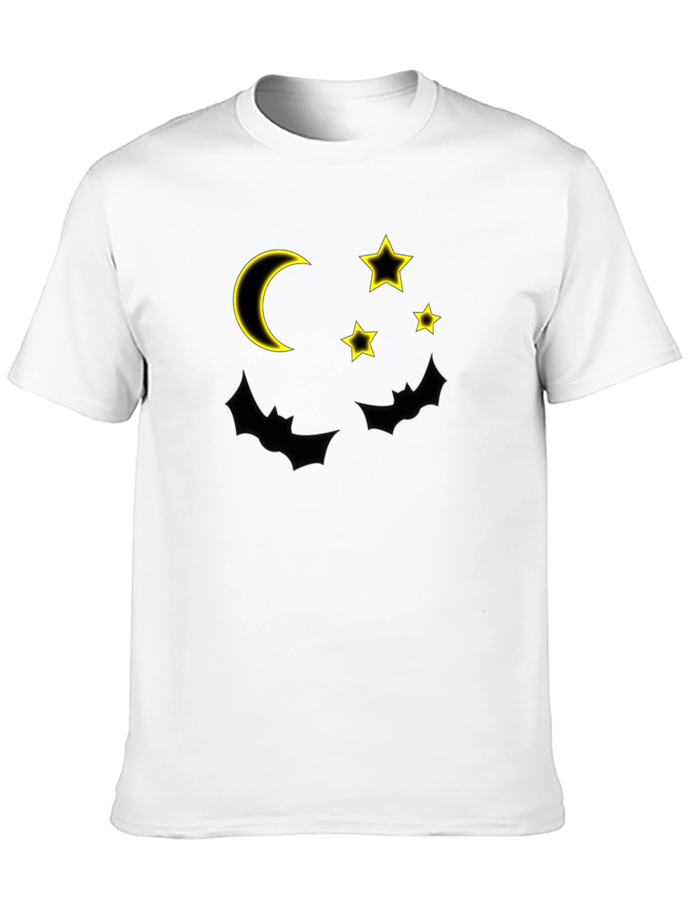 Moon & Stars Black Graphic Tee