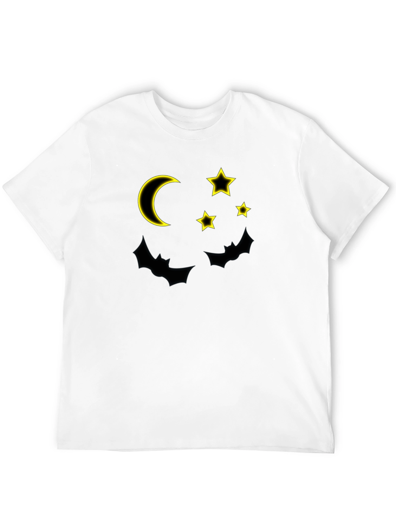 Moon & Stars Black Graphic Tee