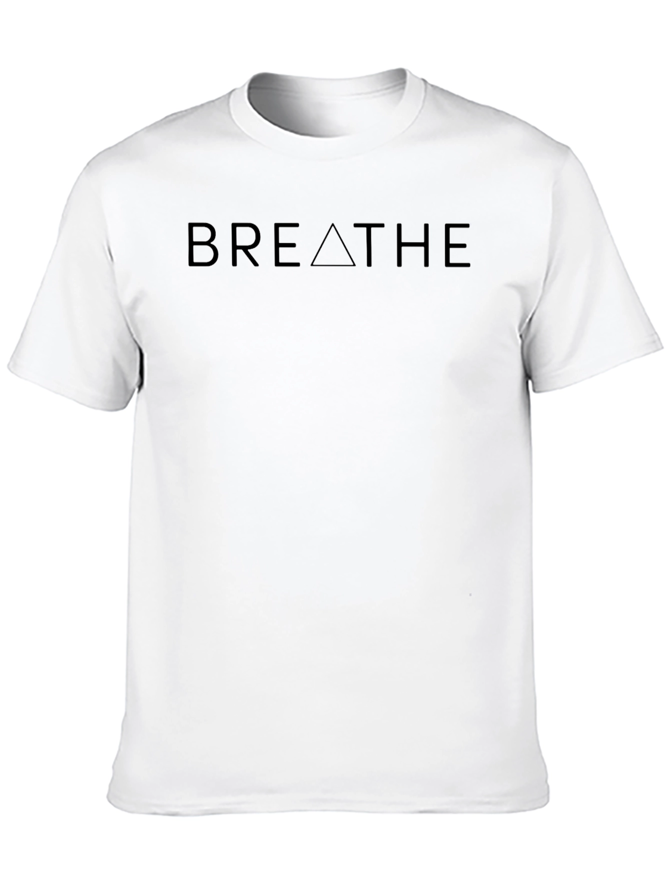 Breathe Graphic T-Shirt - Minimalist Design