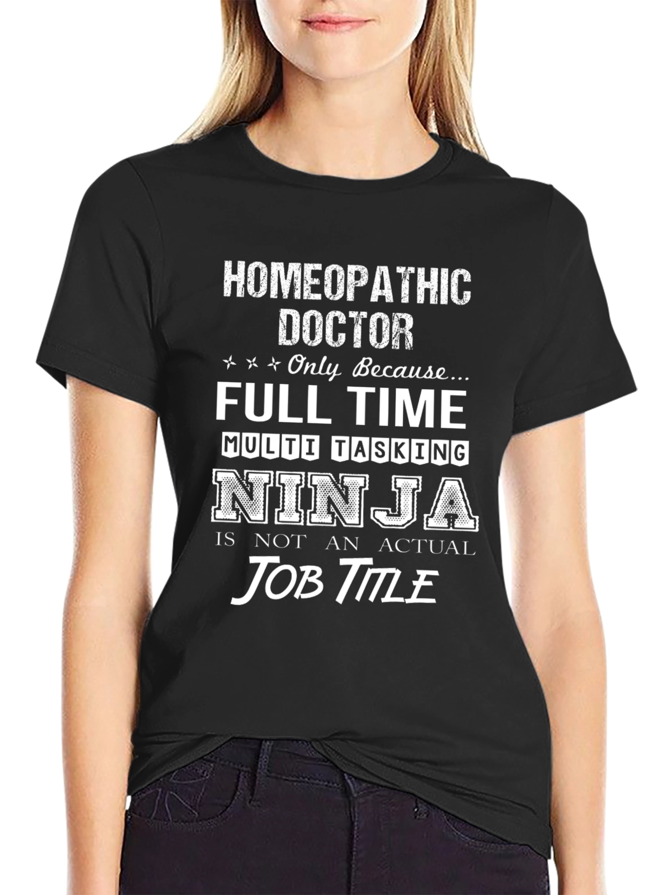 Homeopathic Doctor Ninja T-Shirt