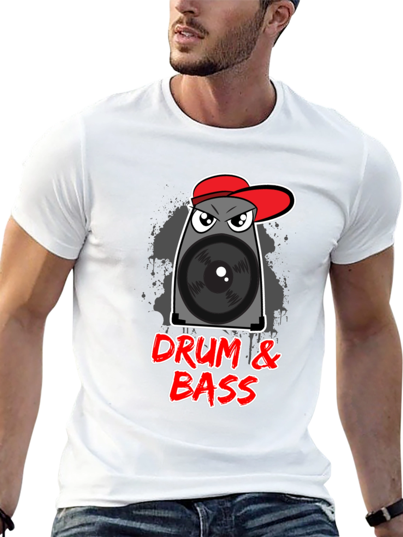 Drum & Bass Speaker T-Shirt