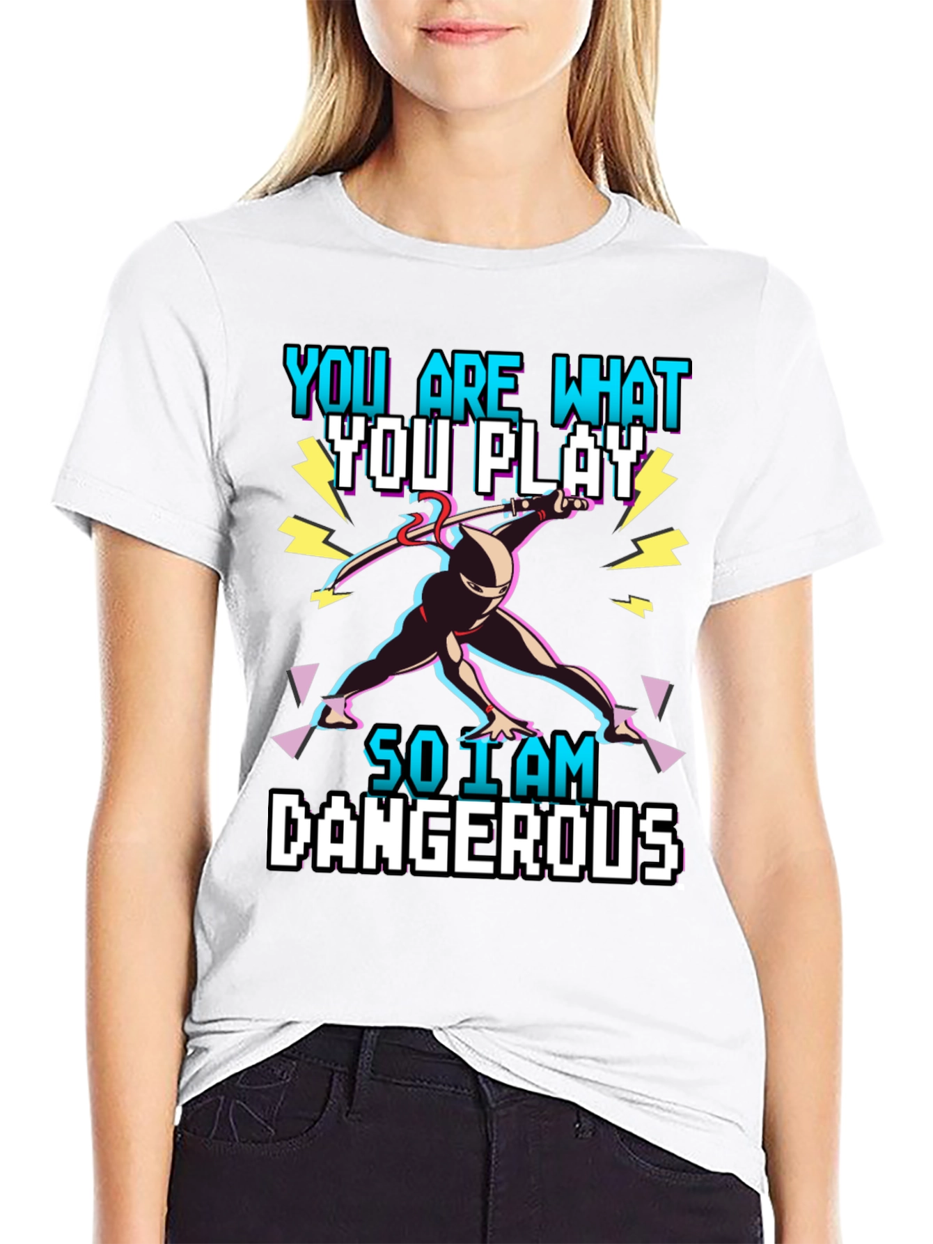 You Are What You Play T-Shirt - Gamer Ninja
