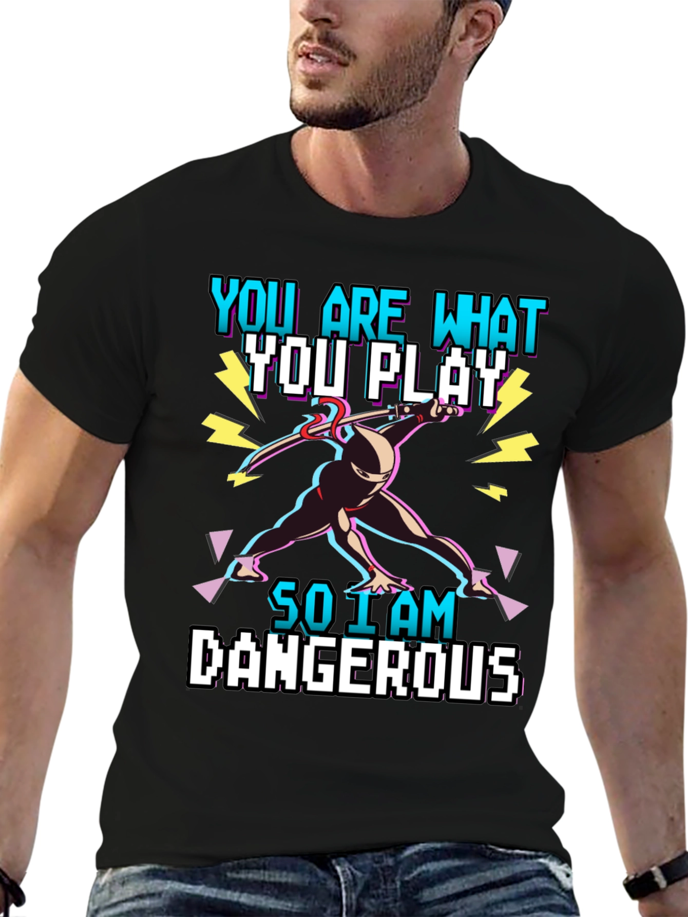 You Are What You Play T-Shirt - Gamer Ninja