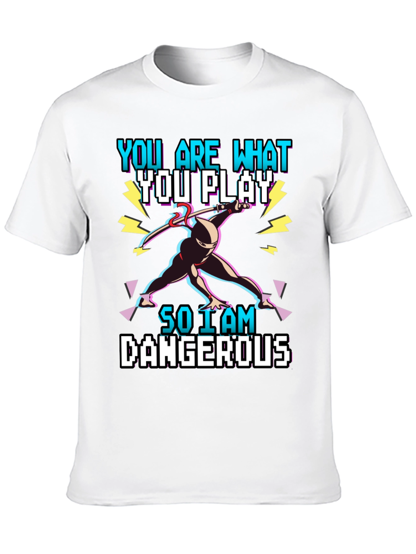 You Are What You Play T-Shirt - Gamer Ninja