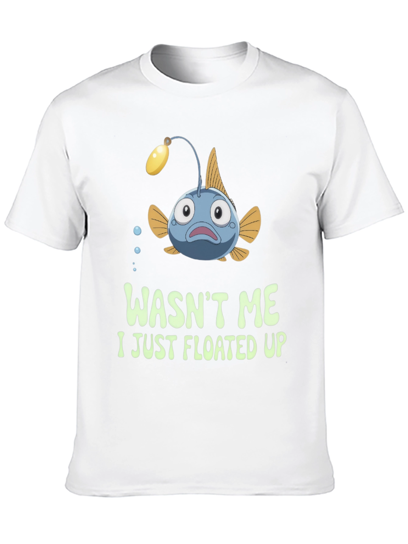 Funny Anglerfish T-Shirt - Wasnt Me