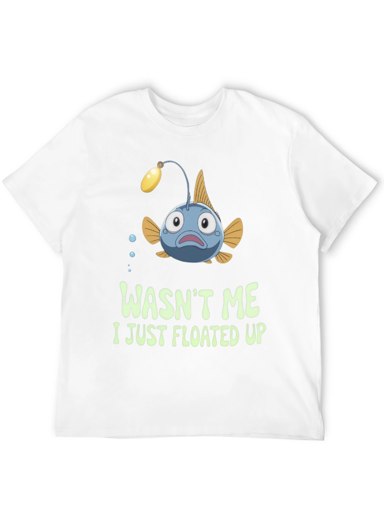 Funny Anglerfish T-Shirt - Wasnt Me