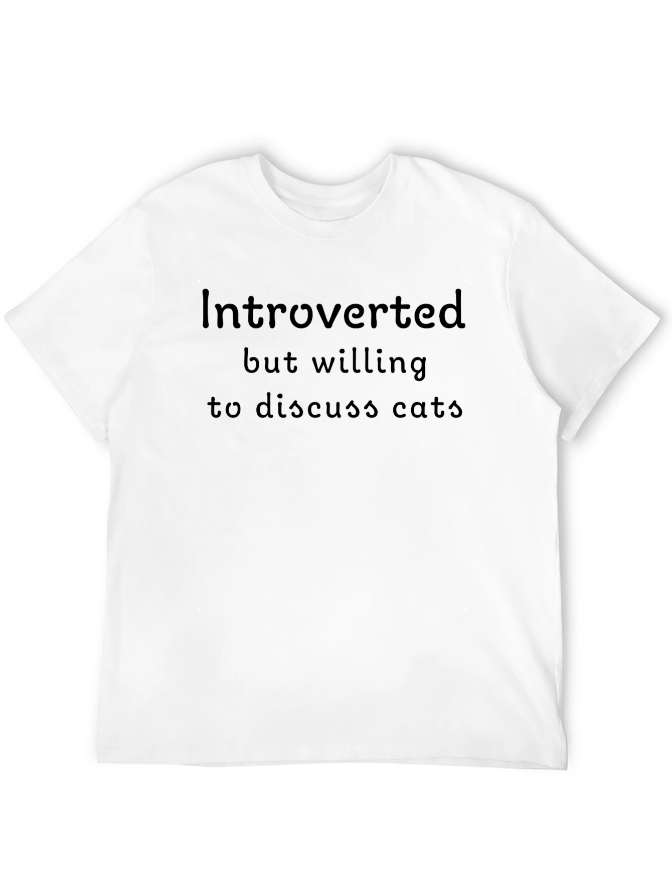 Introverted Cat Lover T-Shirt