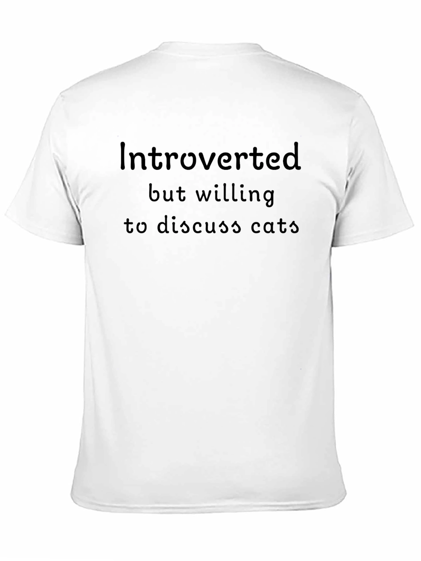 Introverted Cat Lover T-Shirt