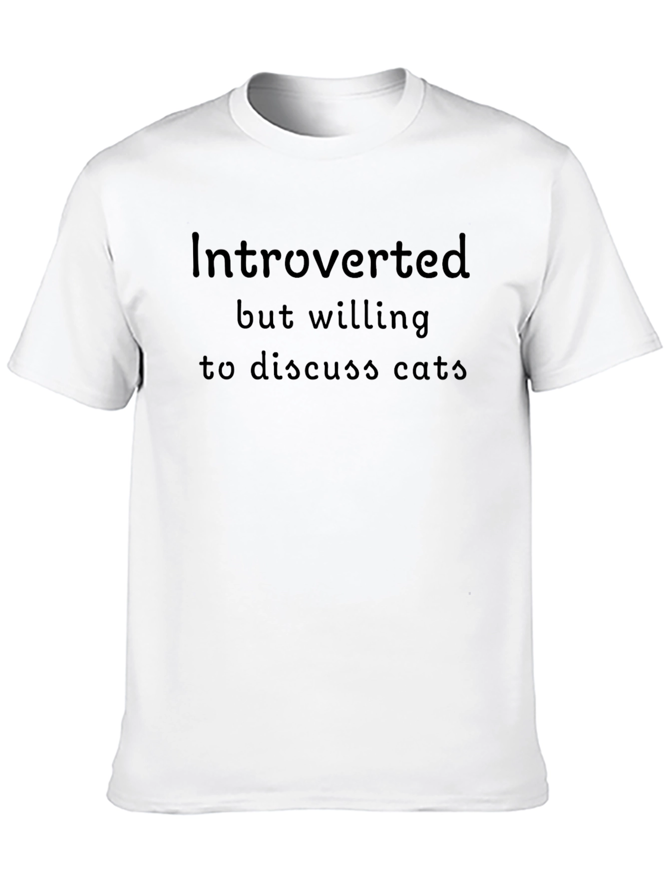 Introverted Cat Lover T-Shirt