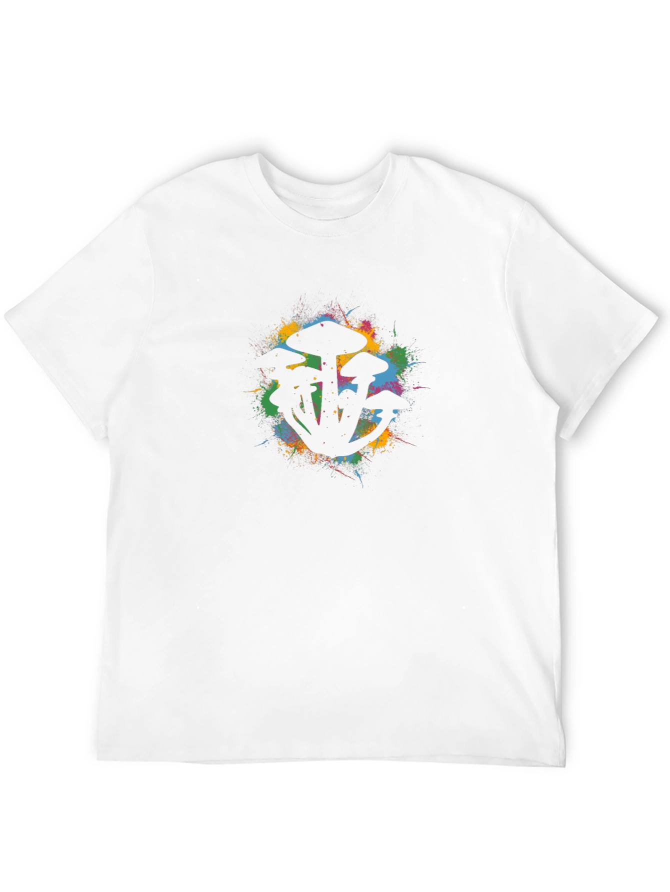 Mushroom Graphic Tee - Black