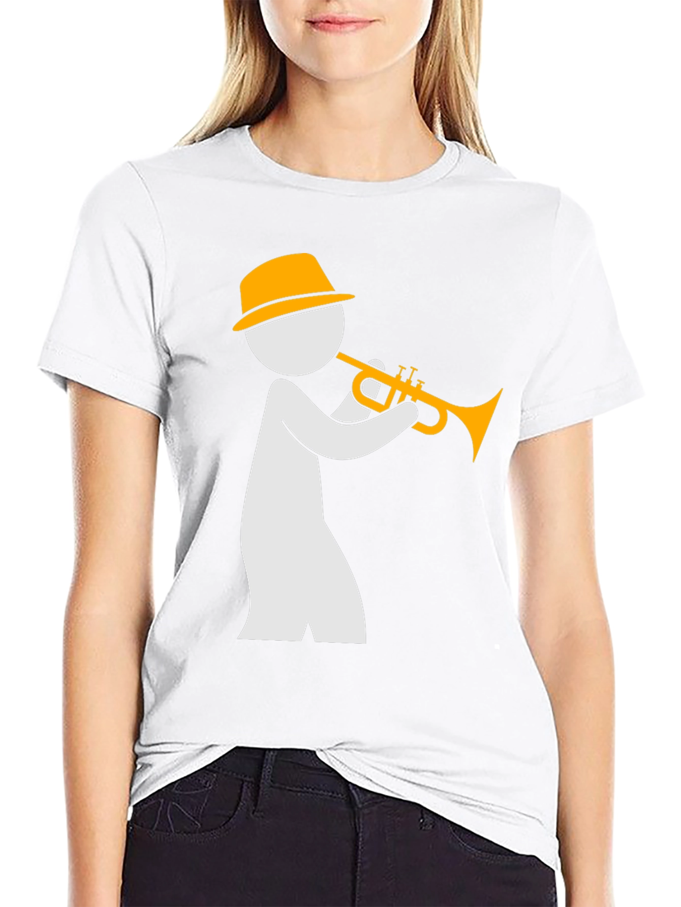 Jazz Musician Graphic T-Shirt - Stylish and Unique Design