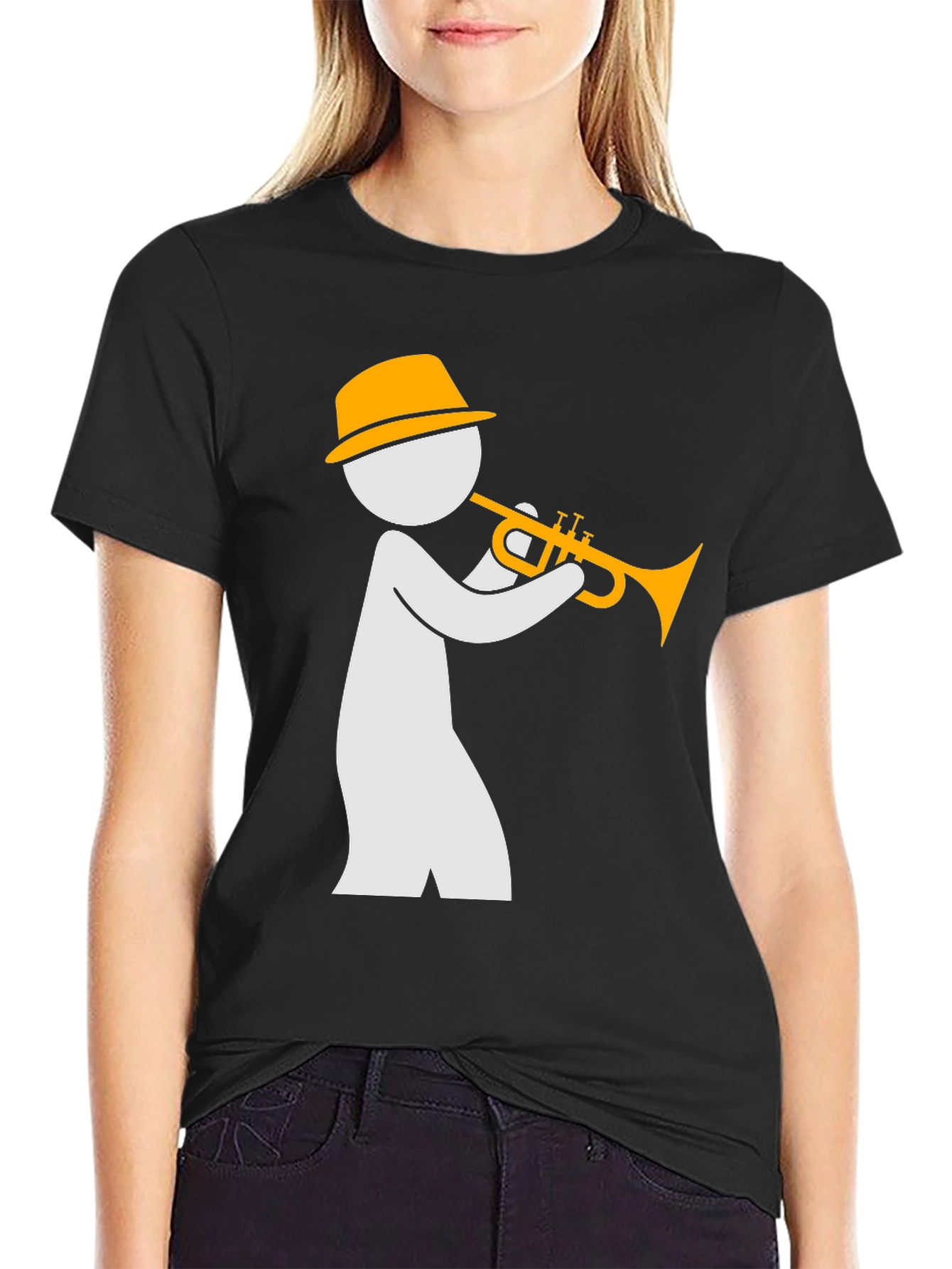 Jazz Musician Graphic T-Shirt - Stylish and Unique Design
