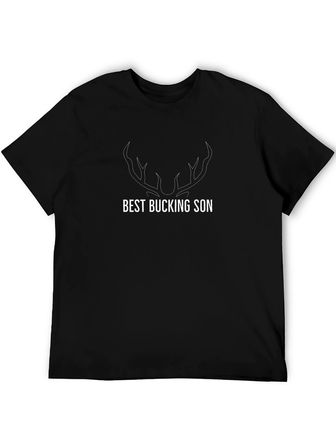 Best Bucking Son Black Graphic Tee