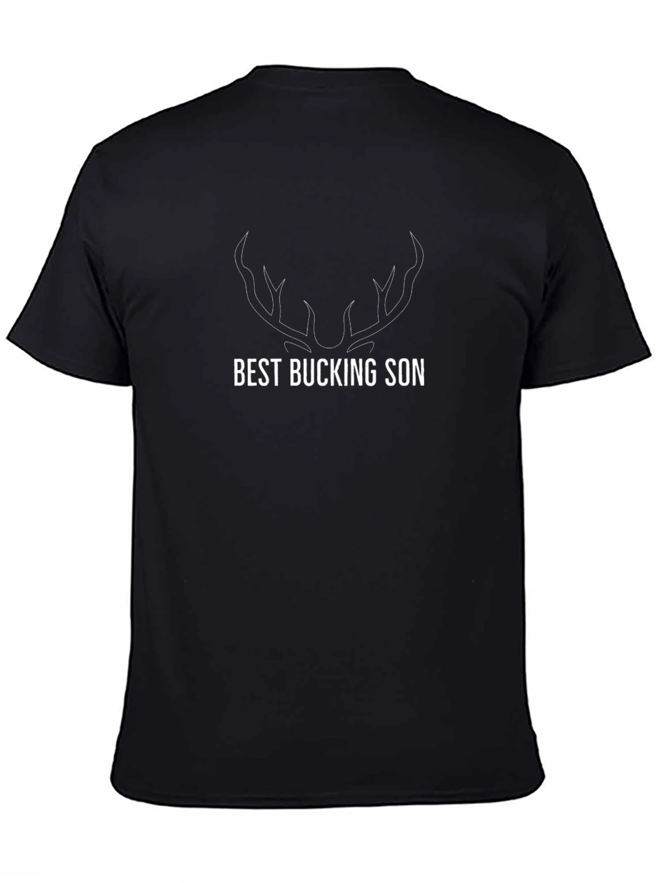 Best Bucking Son Black Graphic Tee