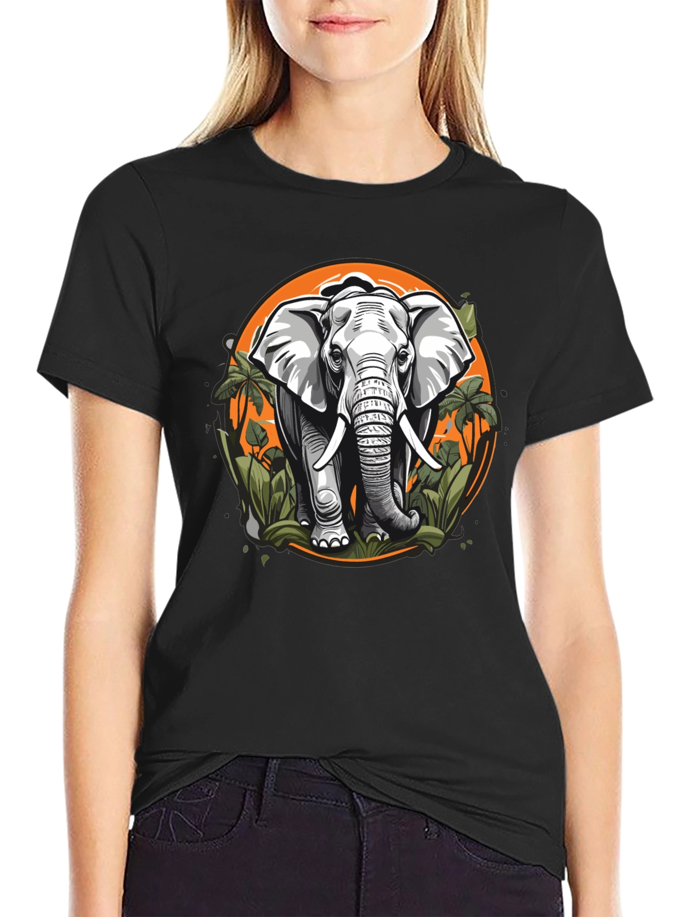 Elephant Graphic Tee - Nature Lovers Apparel