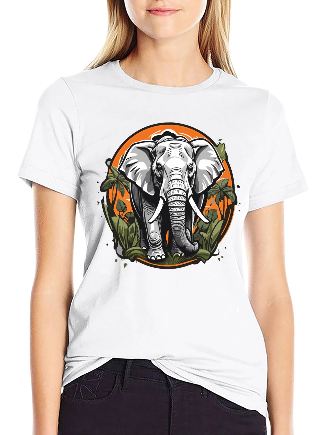 Elephant Graphic Tee - Nature Lovers Apparel
