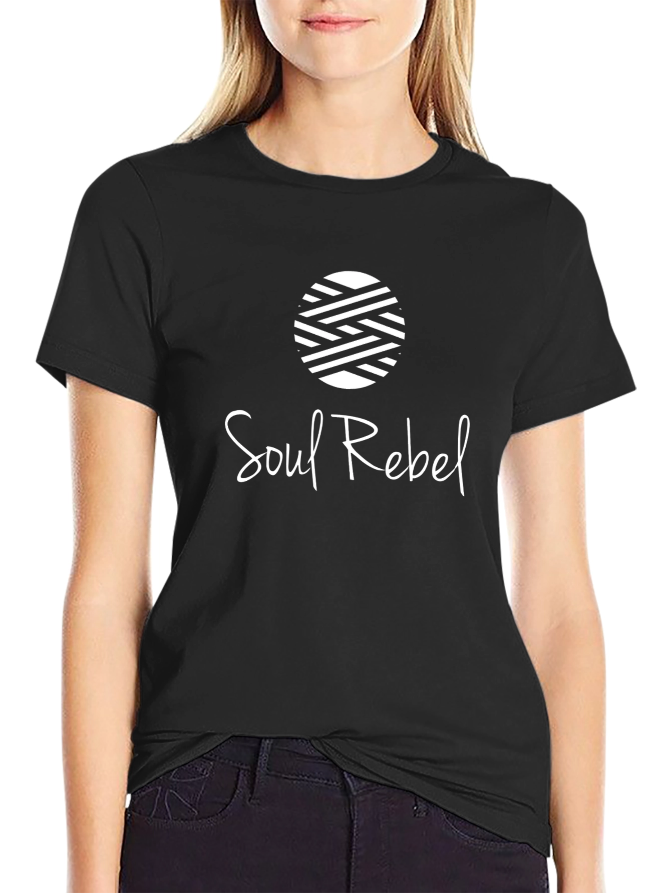 Soul Rebel Graphic Tee - Stylish Black T-Shirt