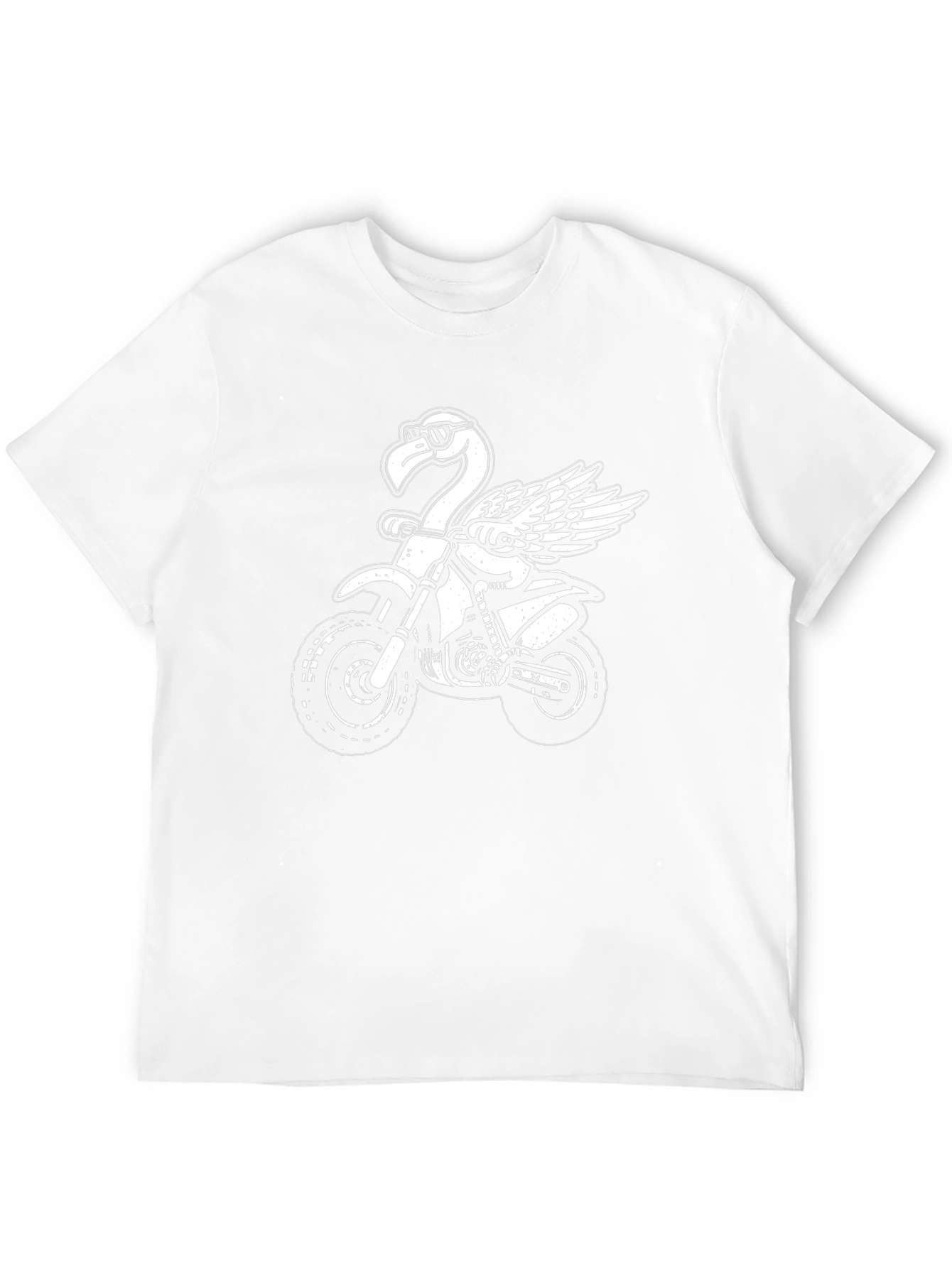 Flamingo Motocross Black T-Shirt