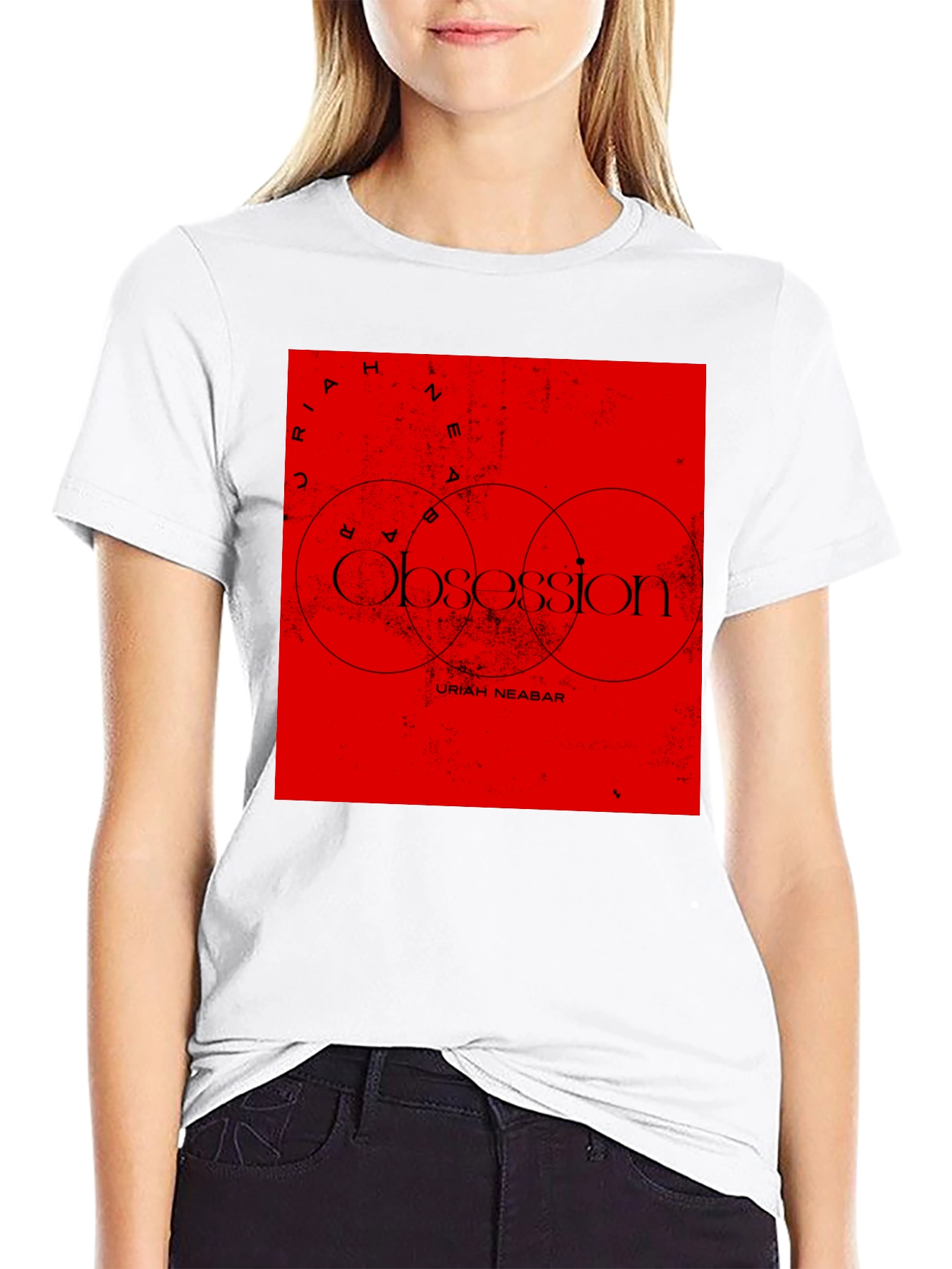 Uriah Nearbar Obsession T-Shirt - Red Graphic Tee