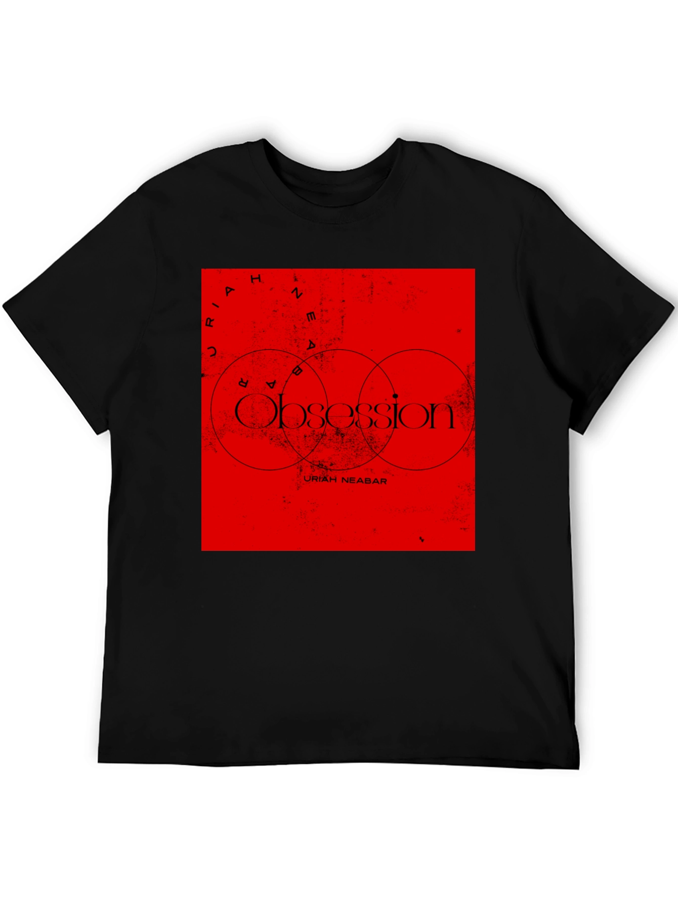 Uriah Nearbar Obsession T-Shirt - Red Graphic Tee