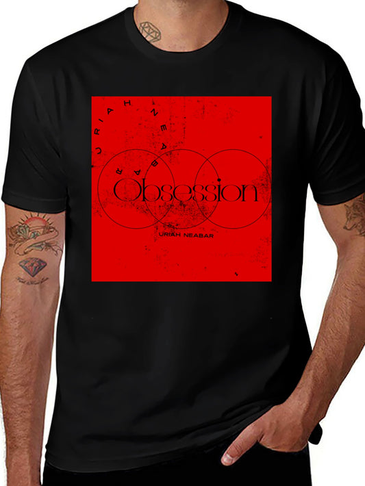 Uriah Nearbar Obsession T-Shirt - Red Graphic Tee