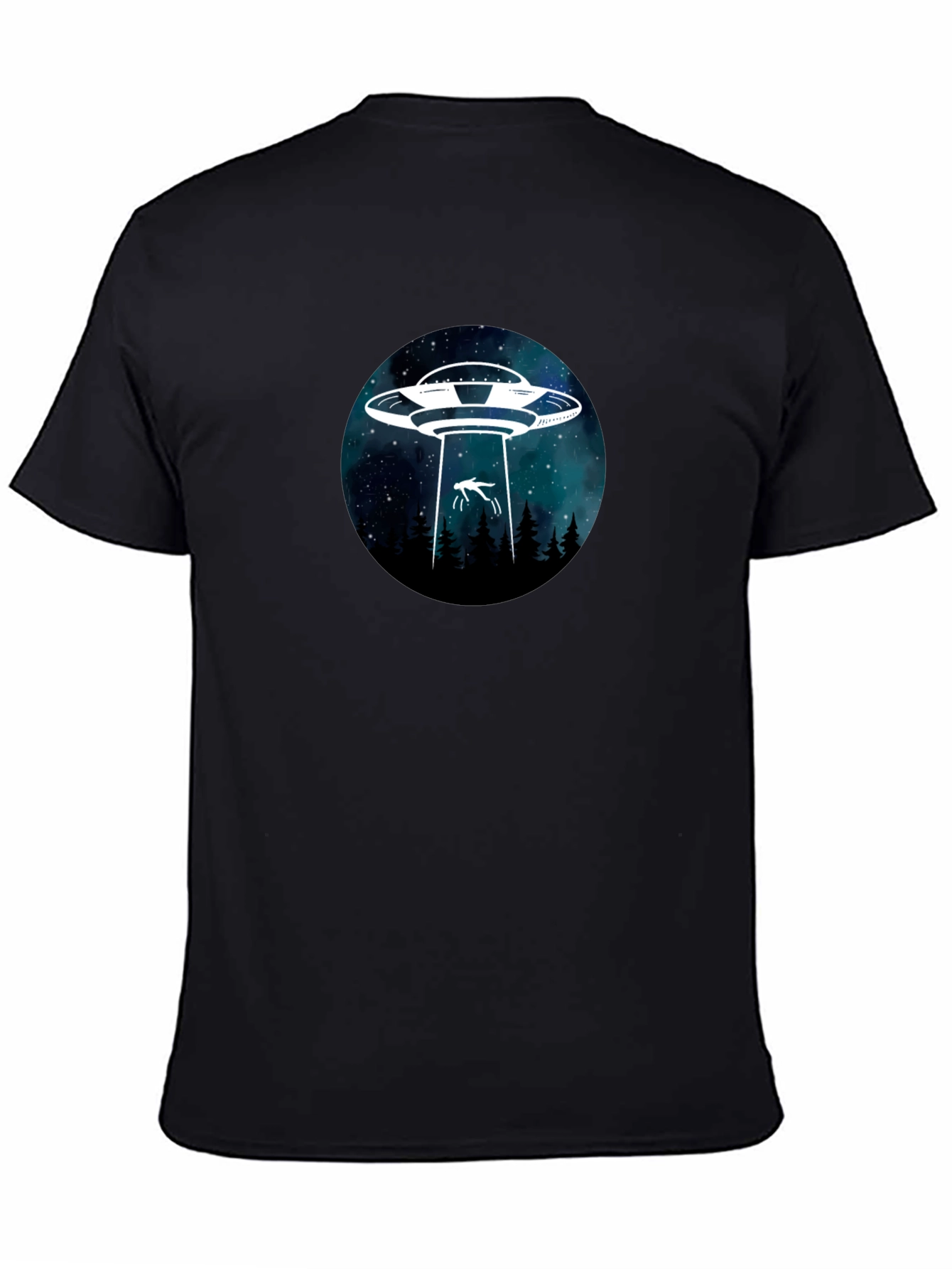 UFO Abduction T-Shirt - Sci-Fi Alien Graphic Tee