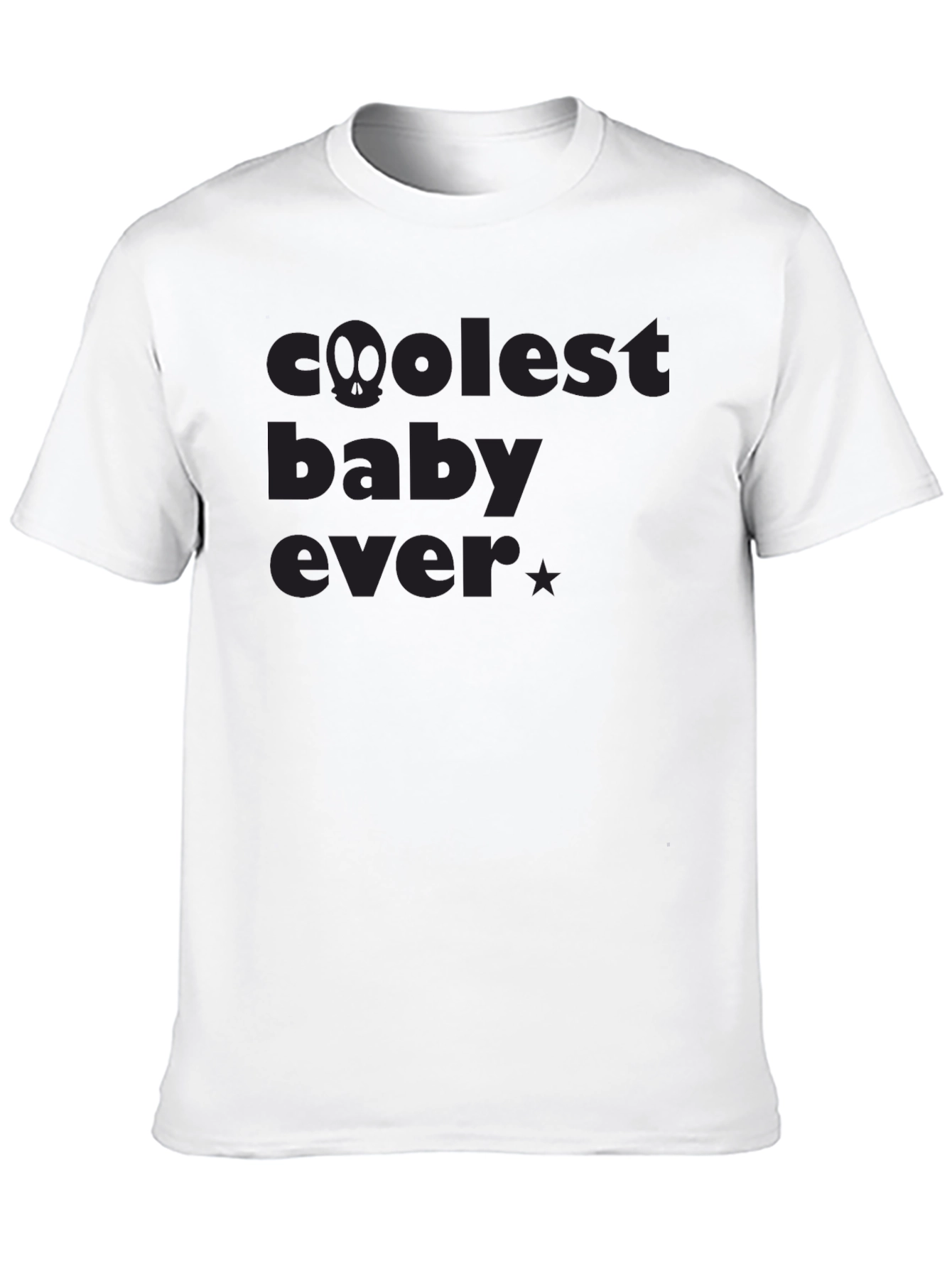 Coolest Baby Ever Black Graphic Tee