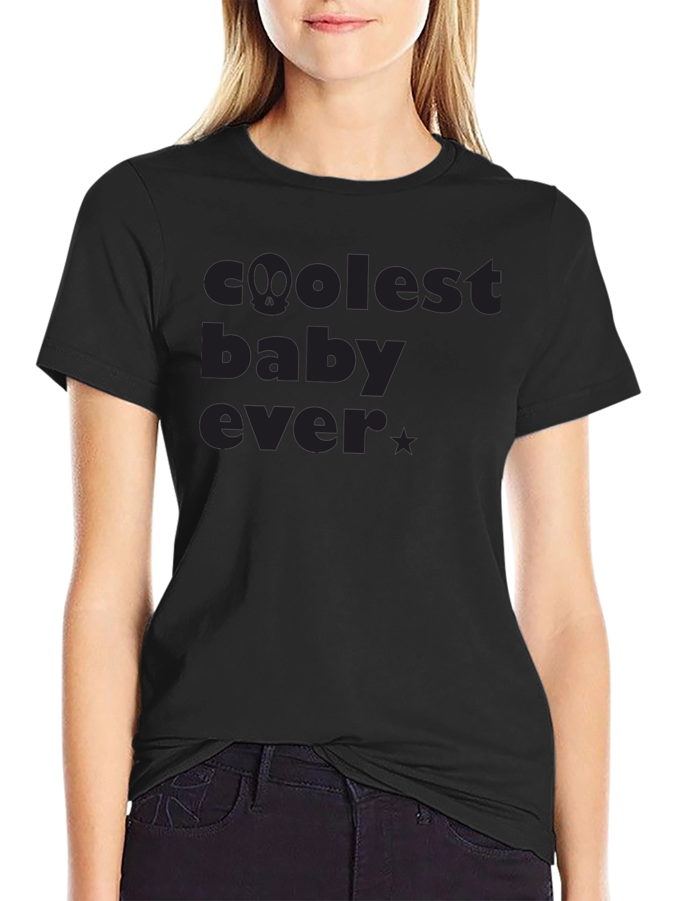 Coolest Baby Ever Black Graphic Tee
