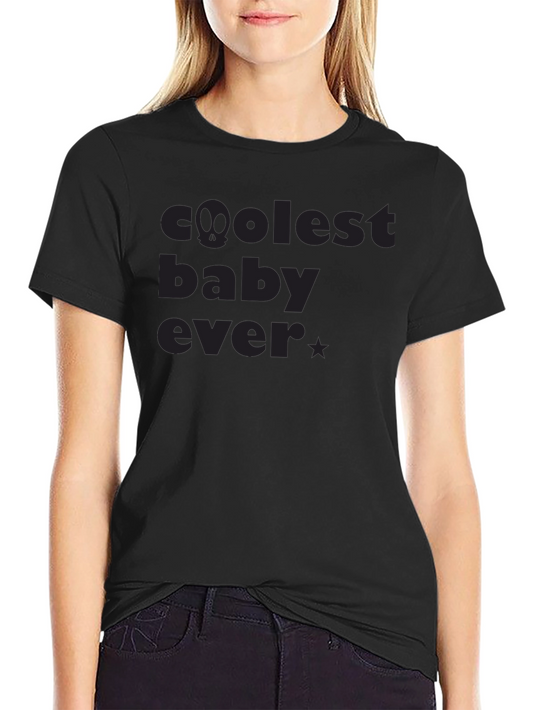 Coolest Baby Ever Black Graphic Tee