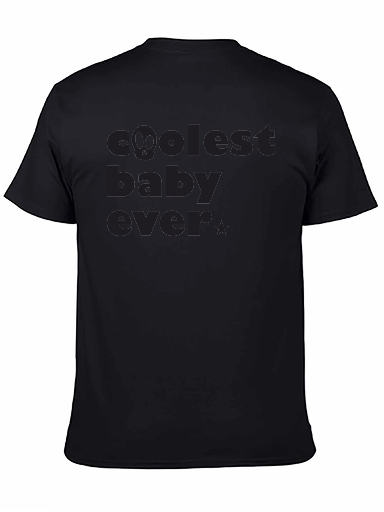 Coolest Baby Ever Black Graphic Tee