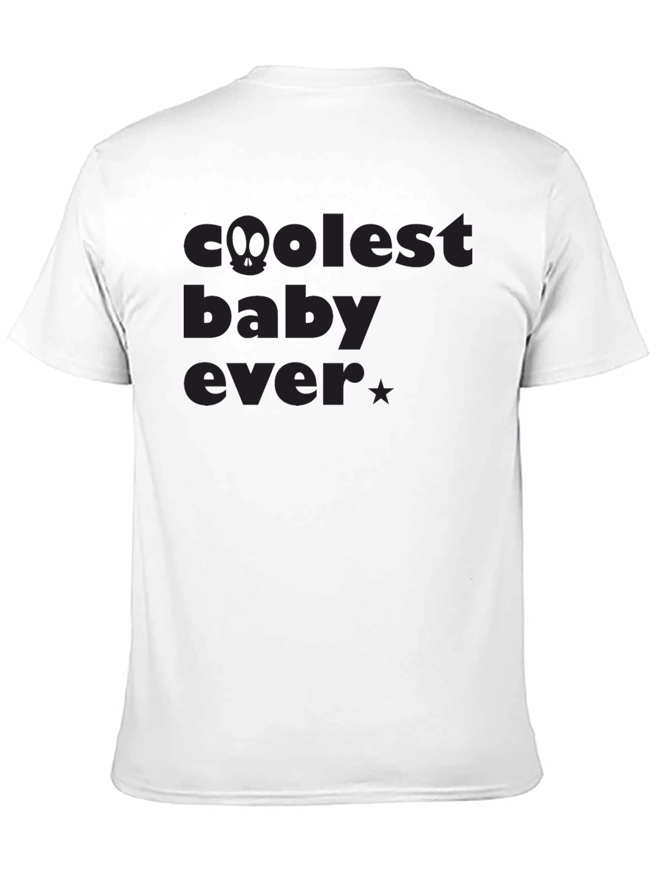 Coolest Baby Ever Black Graphic Tee